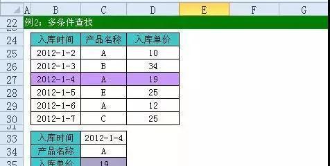 Index函数和VLOOKUP的区别（深入了解Excel中Index函数和VLOOKUP函数的异同）  第1张