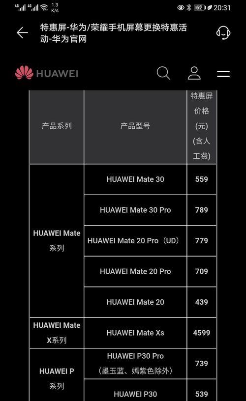 华为畅享30pro多少钱？购买时需要注意哪些问题？  第2张